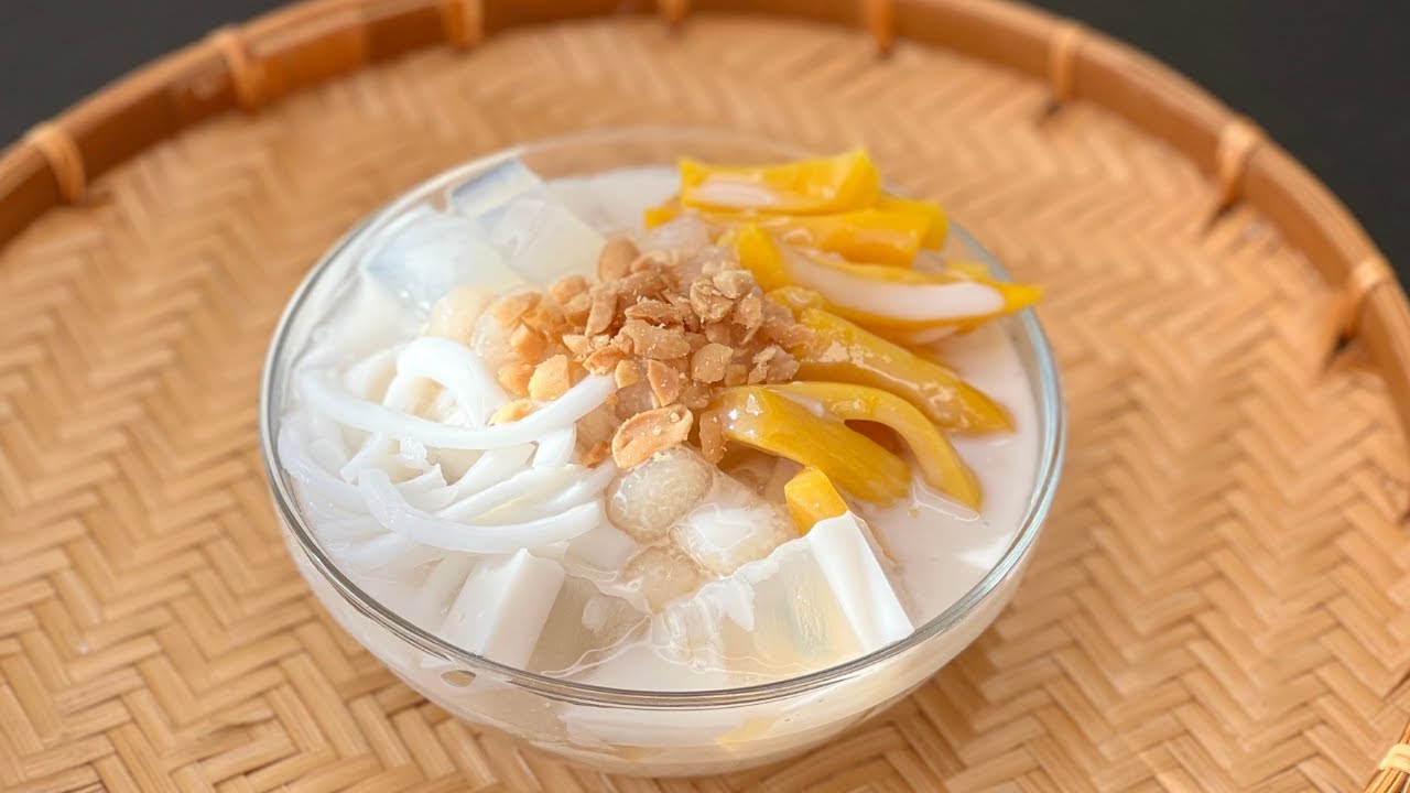 CHÈ DỪA DẦM - Cách làm DỪA DẦM đang rất được yêu thích đơn giản, nhanh gọn - Mai Khôi.