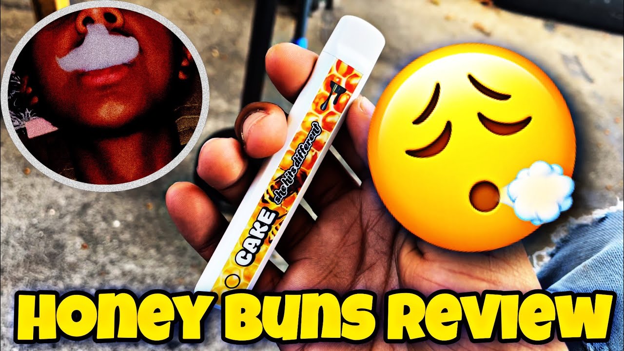 Honey Buns Cake Disposable Review🍯⛽️ / HotBoxing My Closet With A Cake 😮&zwj;💨💨(PART 2 of Hotbox)