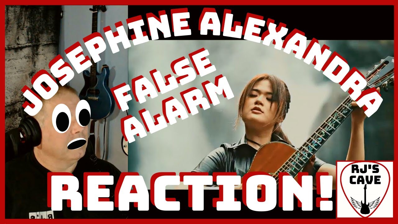 FIRST TIME REACTION! JOSEPHINE ALEXANDRA NEW SONG FALSE ALARM! #alipers  #JOSER #josephinealexandra