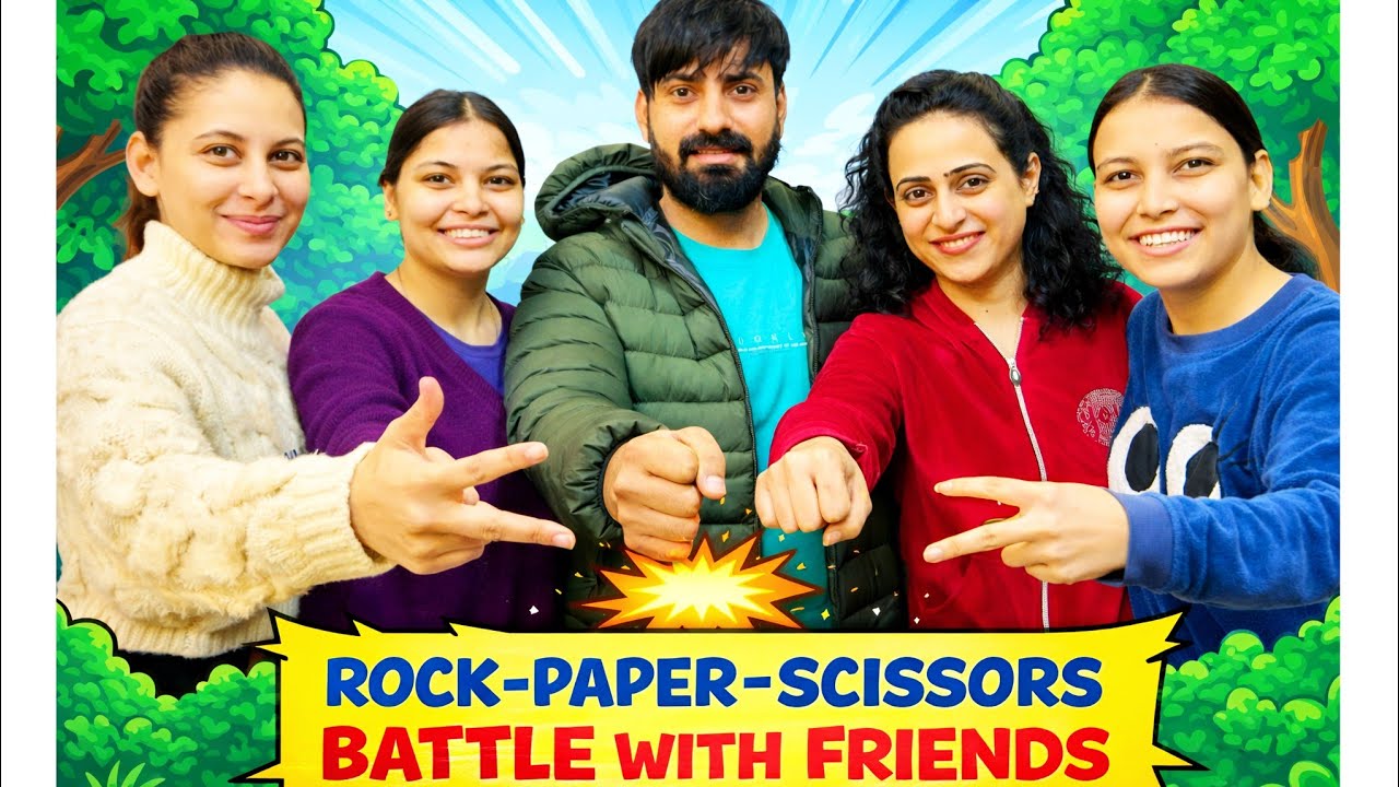 😜 Rock Paper Scissors ne Riya ko rula diya 😂 | Full Masti Vlog 