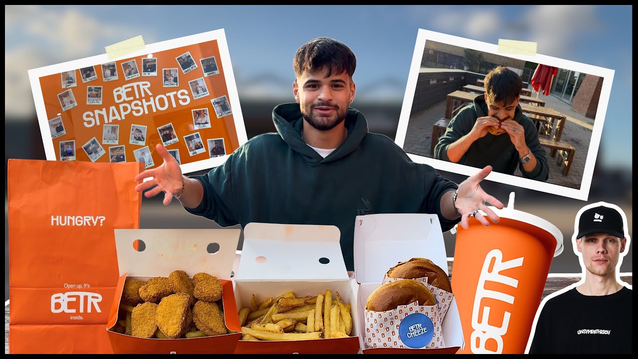 DER BESTE VEGANER BURGER IN HAMBURG?!🤔🔥| BETR BURGER HAMBURG🍔 