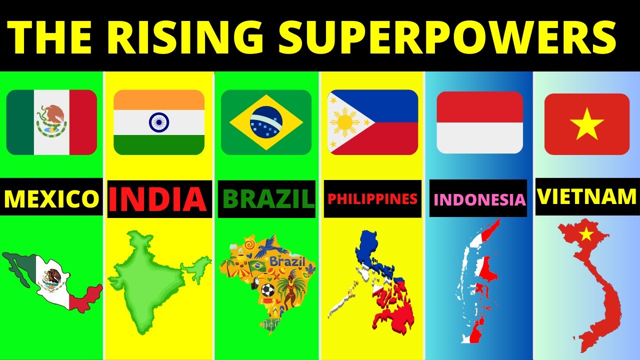 The Rising Economic Powers Of The World - Emerging Economies of the world