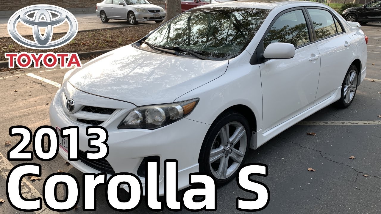 ✭2013 Toyota Corolla S - Clean Title & Carfax - Beautiful - Moonroof