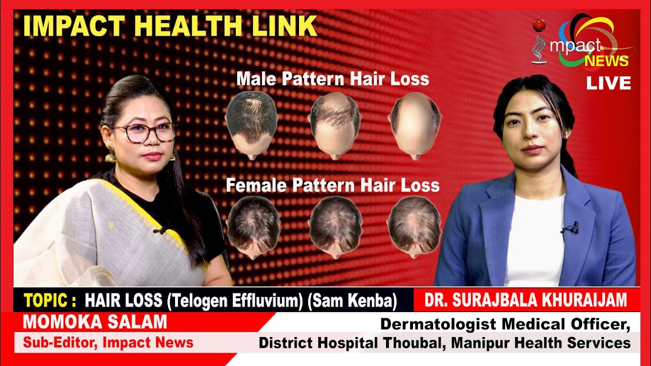 HAIR LOSS (Telogen Effluvium) (Sam Kenba) on IMPACT HEALTH LINK  01 APR 2023