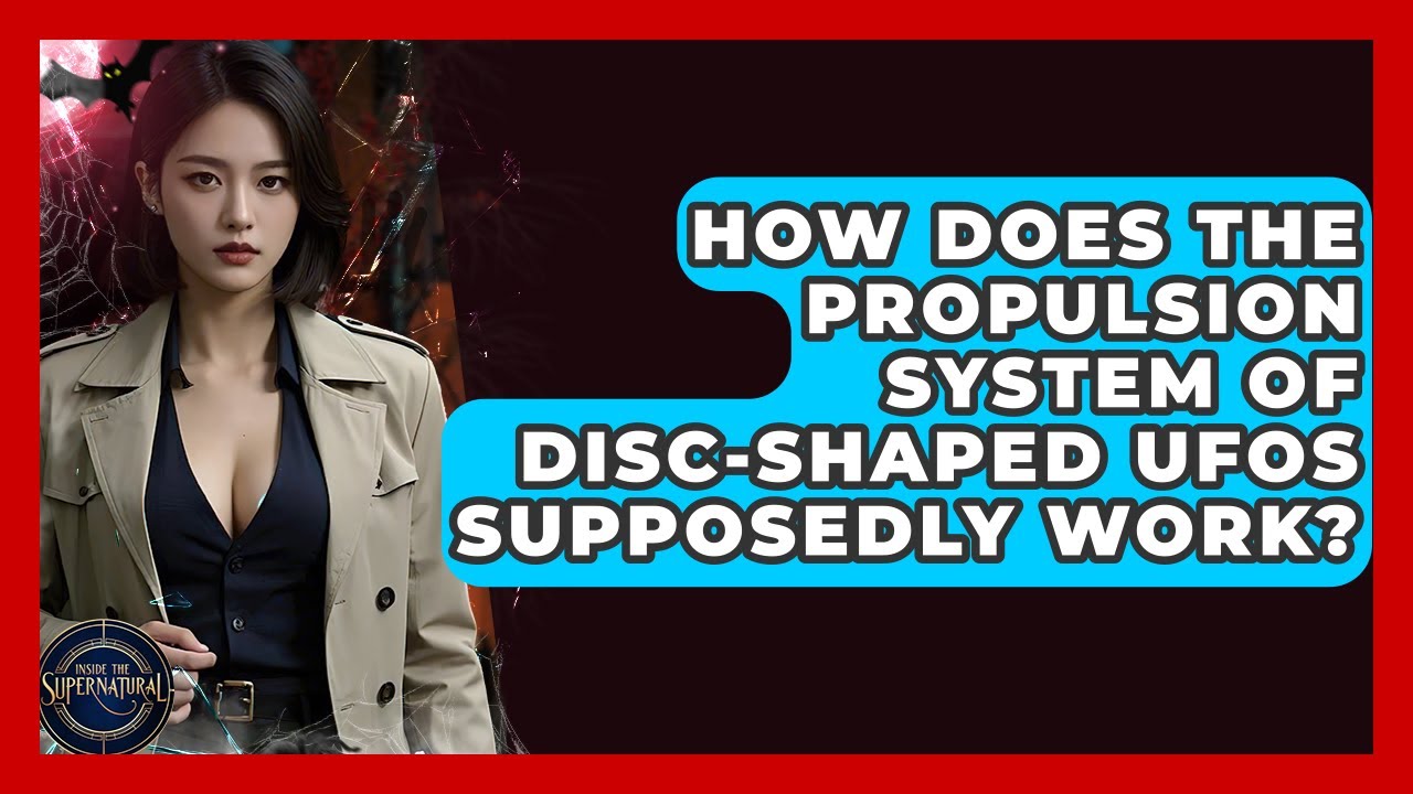 How Does The Propulsion System Of Disc-shaped UFOs Supposedly Work? - Inside the Supernatural