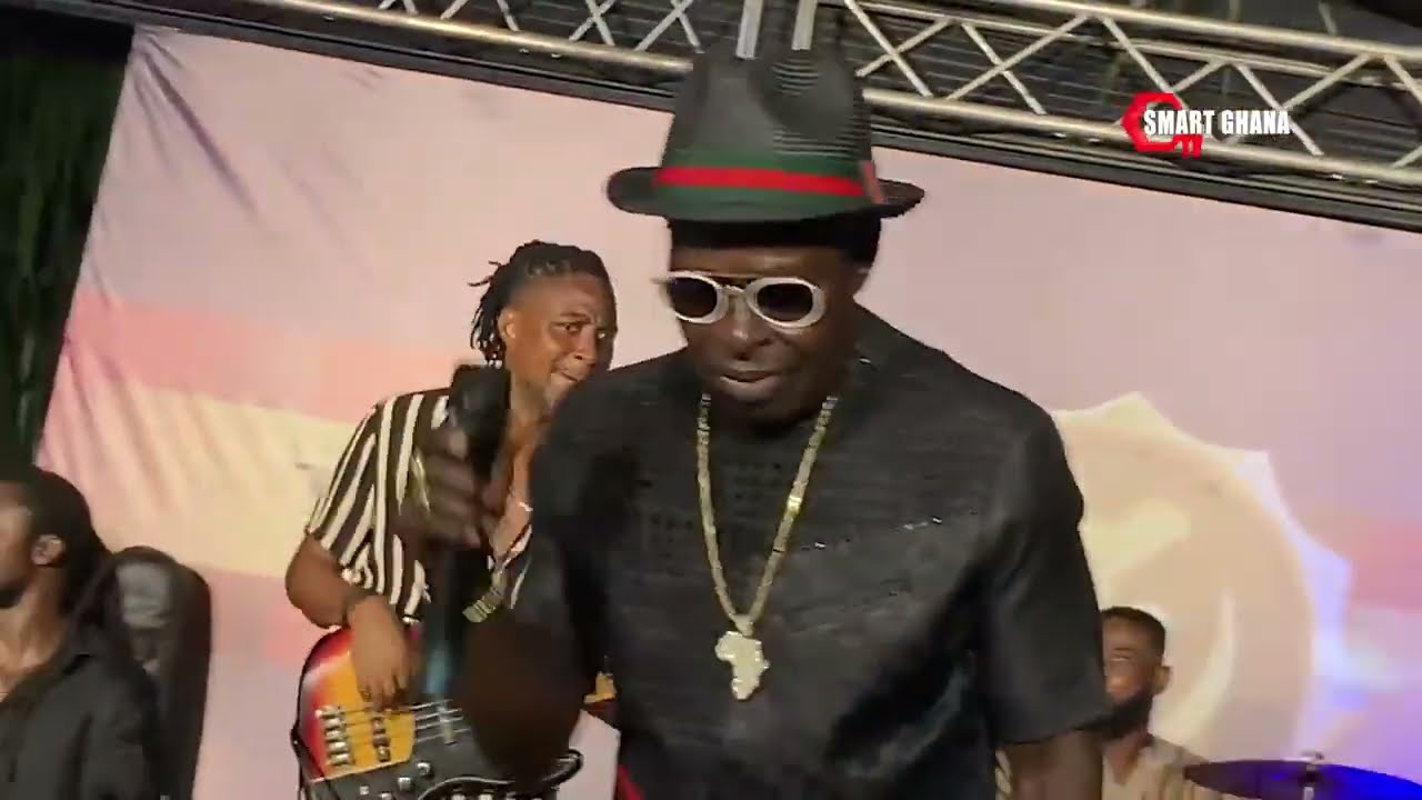 Amakye Dede’s nonstop Serious Performance At First Lady Theresa Kufuor's Funeral