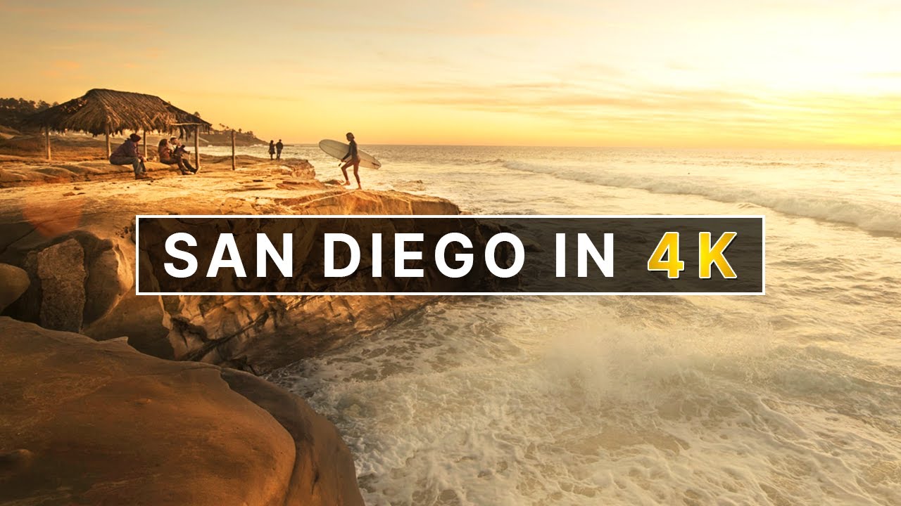 San Diego, USA - 4K Drone Video Tour (Ultra HD) 🇺🇸
