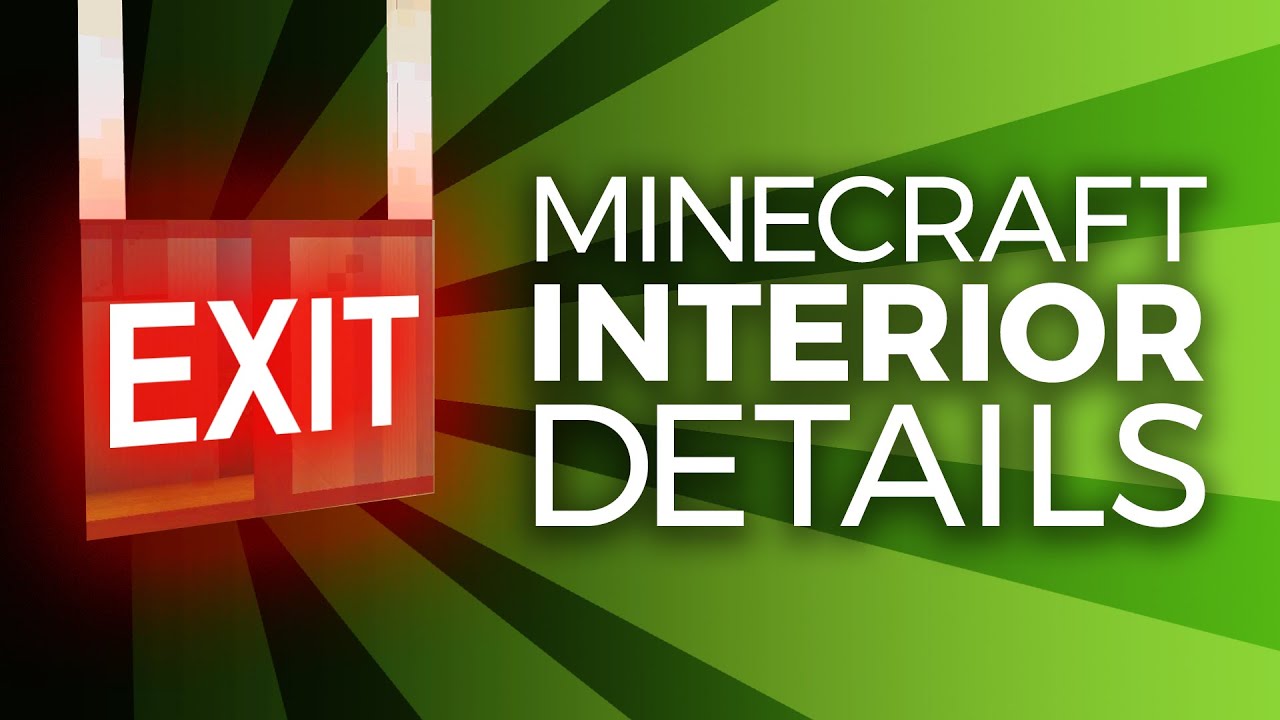 10 Details Your Minecraft Interiors are Missing