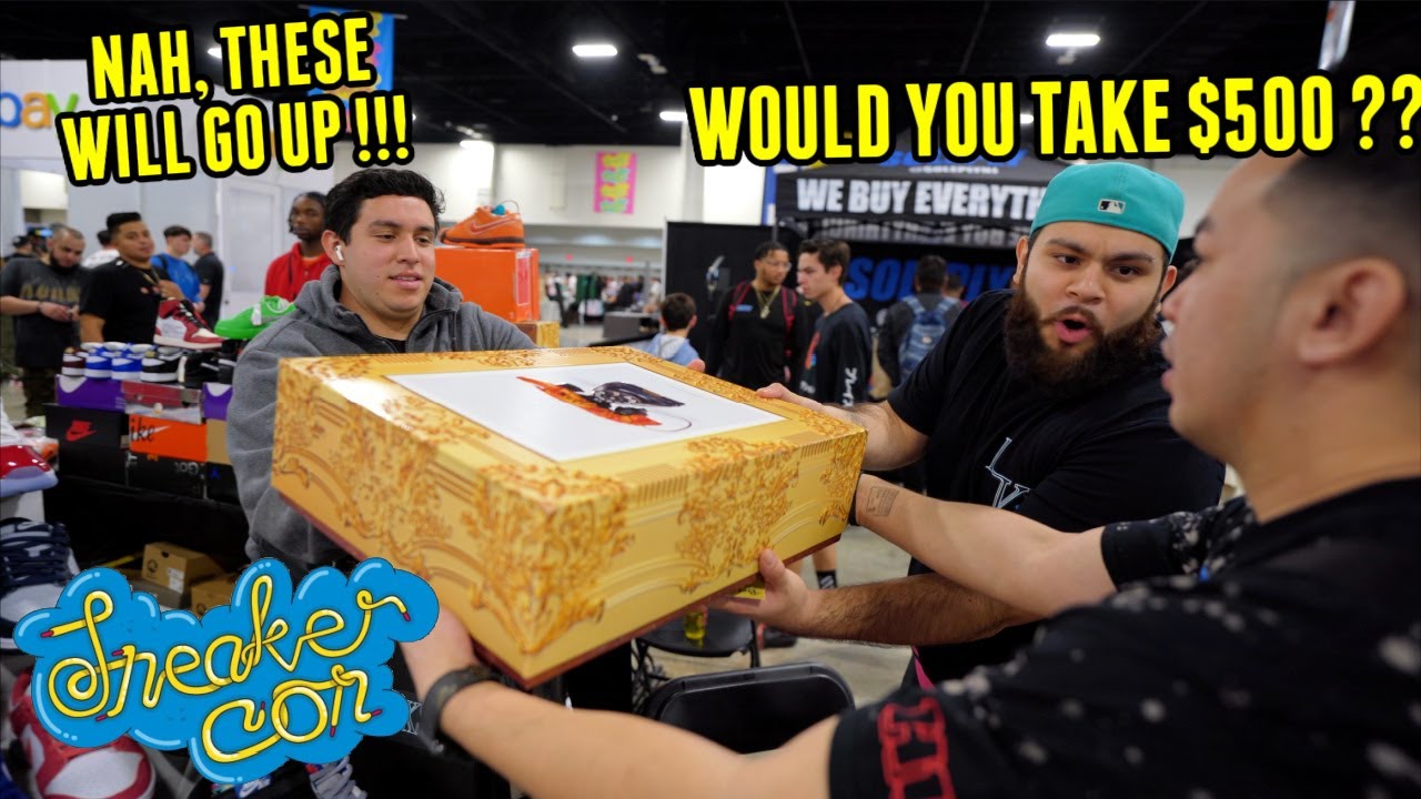 RESELLERS TAXING HIGH !!! CASHOUT AT SNEAKERCON FORT LAUDERDALE