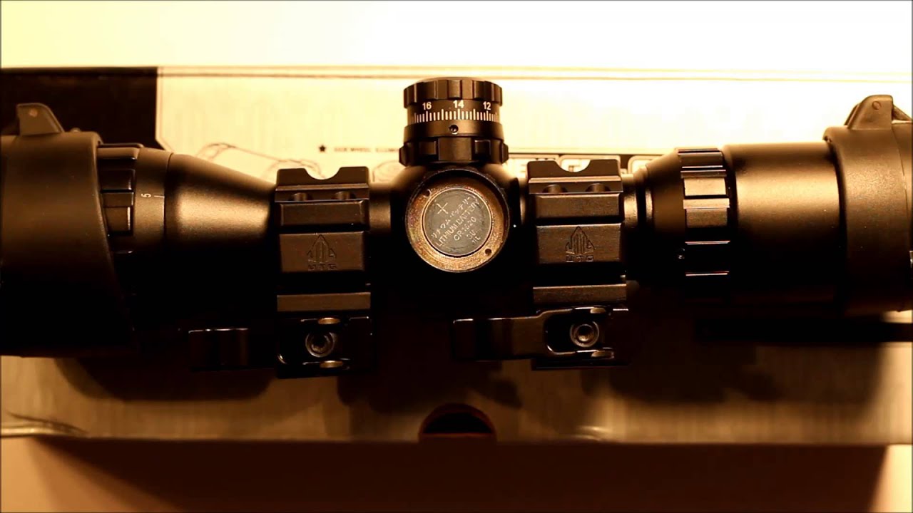 Leapers-UTG 3-9x32 Compact CQB Bug Buster AO RGB Scope Battery Replacement