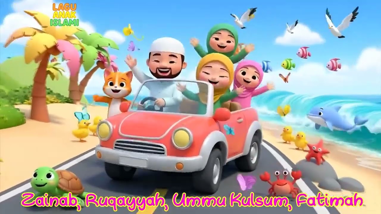 Lagu mengenal keluarga nabi....#animasi#laguislami