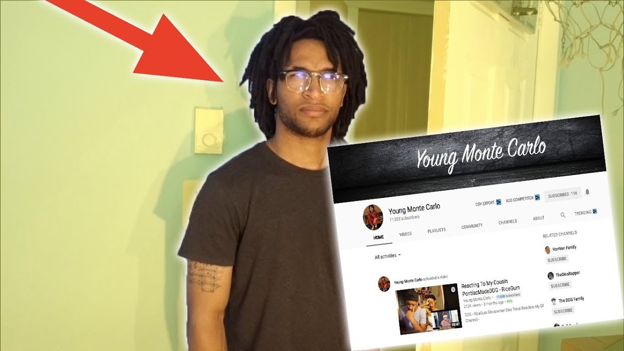 GIVING MY BIG BROTHER A 10K SUBSCRIBER YOUTUBE CHANNEL!!!
