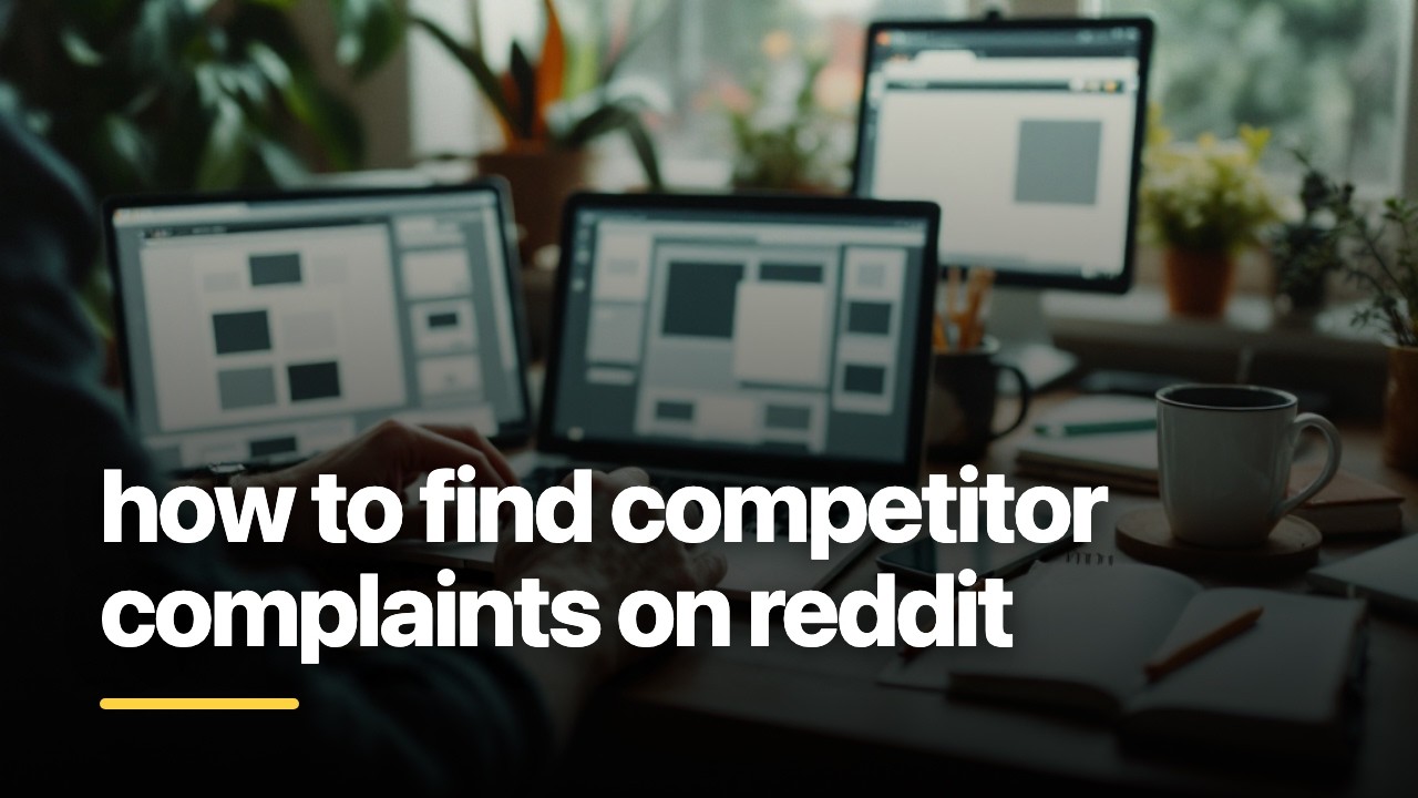 how to find competitor complaints on reddit &mdash; Spot Switchers