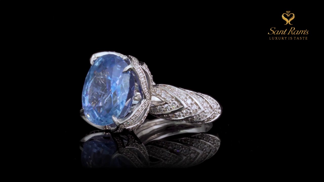 The Ceylon Blue Sapphire | Luxury Is Taste | Sant Ram's