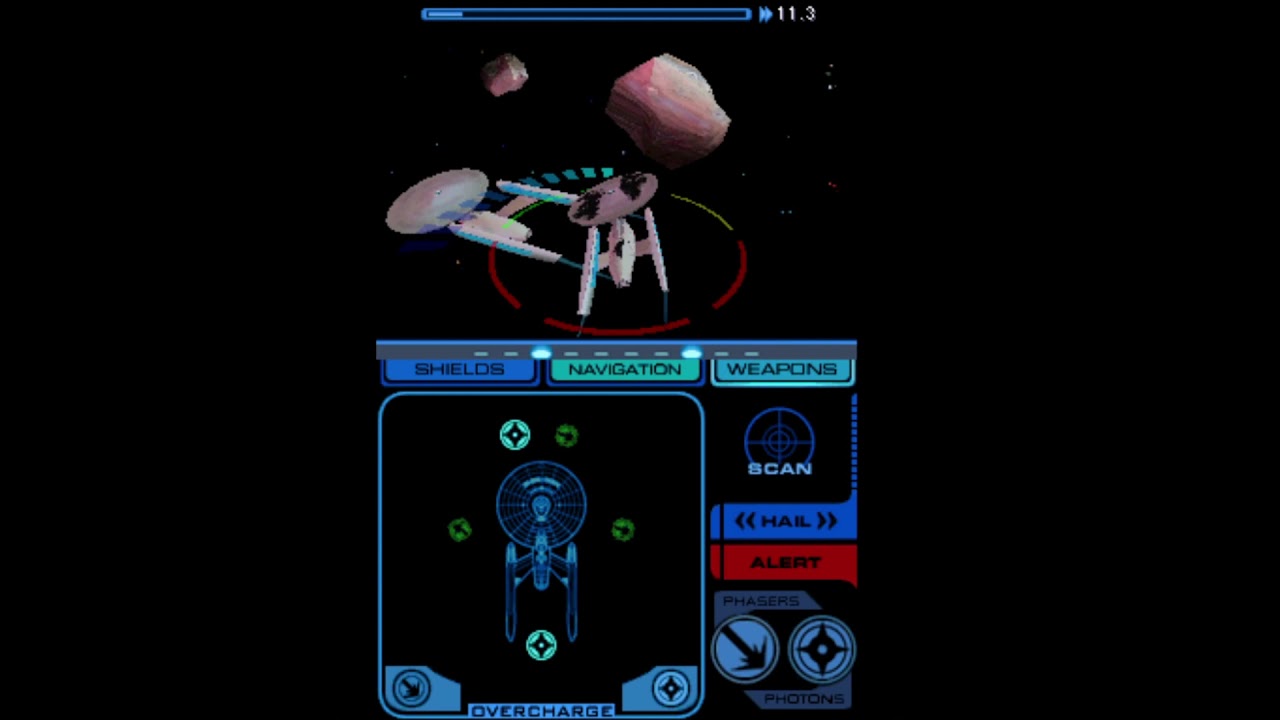 Star Trek: Tactical Assault Gameplay (DS version)