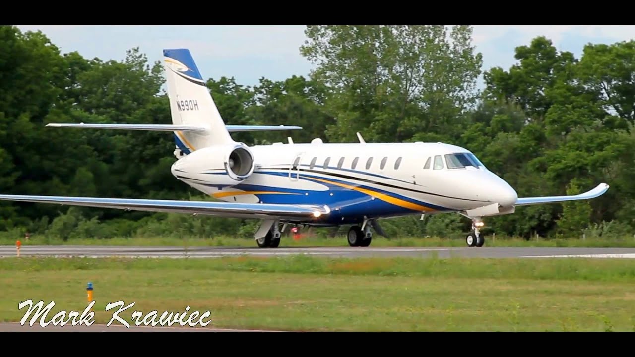Citation Sovereign+ Screaming takeoff!