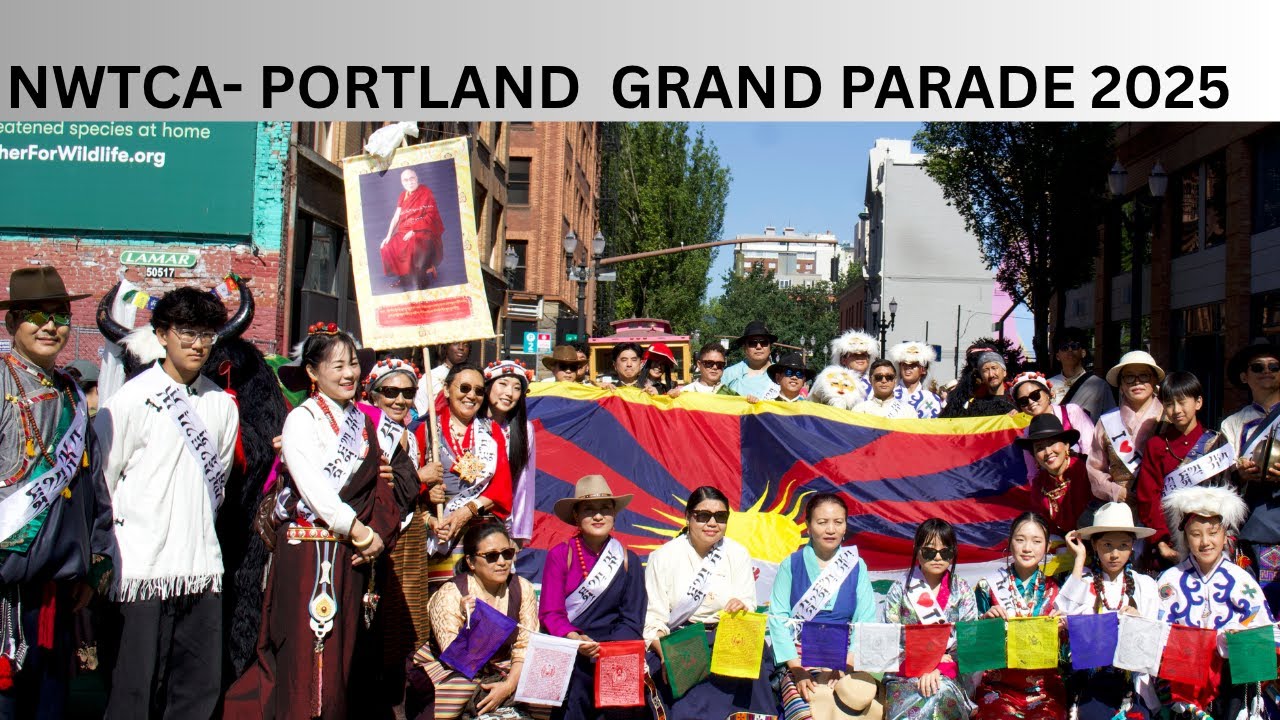 WE ARE PROUD TO SHOWCASE OUR CULTURE || GRAND FLORAL PARADE 2025 || NW TIBETAN  CULTURAL ASSOCIATION