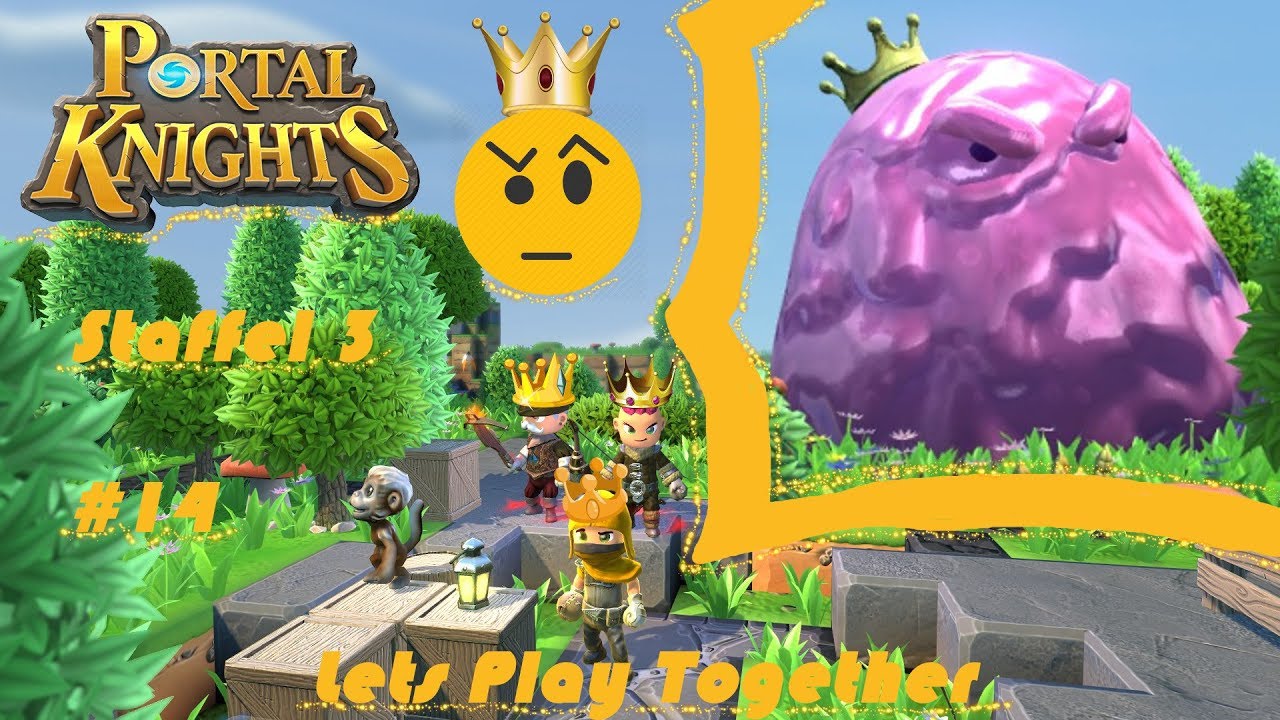 🛡Portal Knights 🗡🏹Lets Play Together 👩‍👦  S3 Part 14 Die Schleim-Königin👑Hafen von Caul