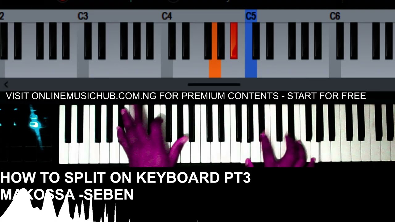 How to split on the keyboard pt3