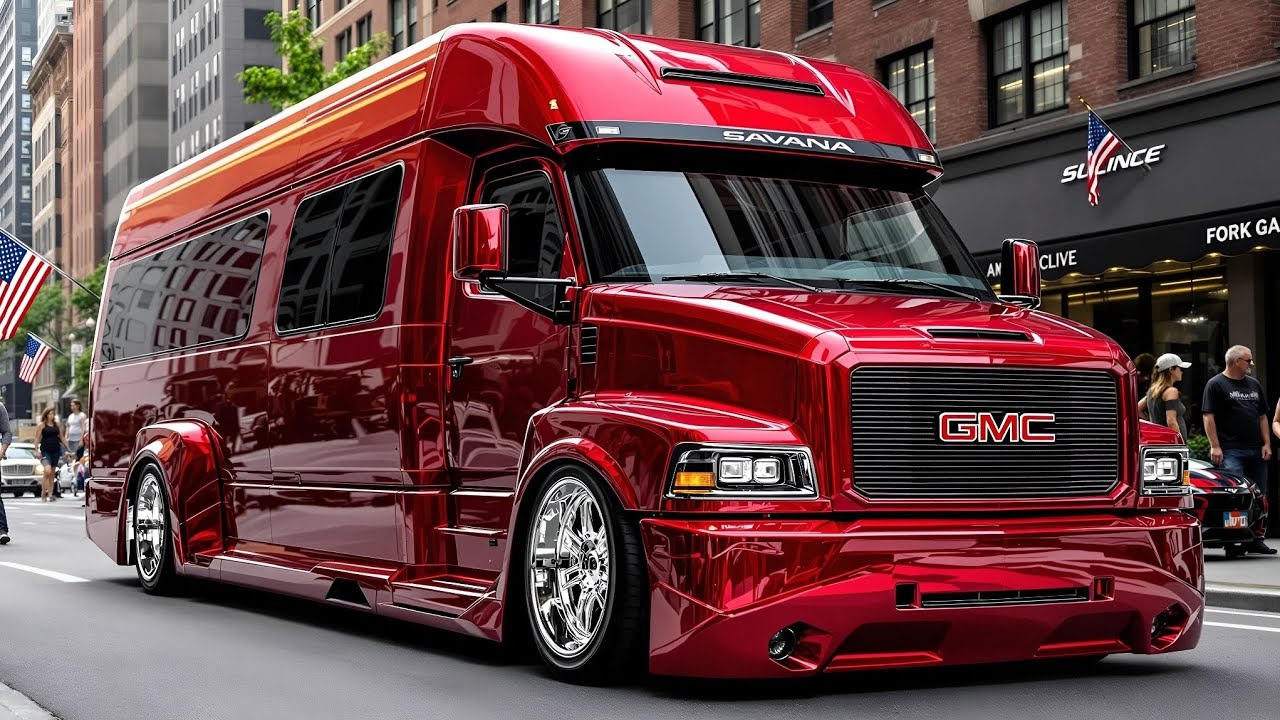 2025 GMC Savana 3500 Concept - American Large Giant!