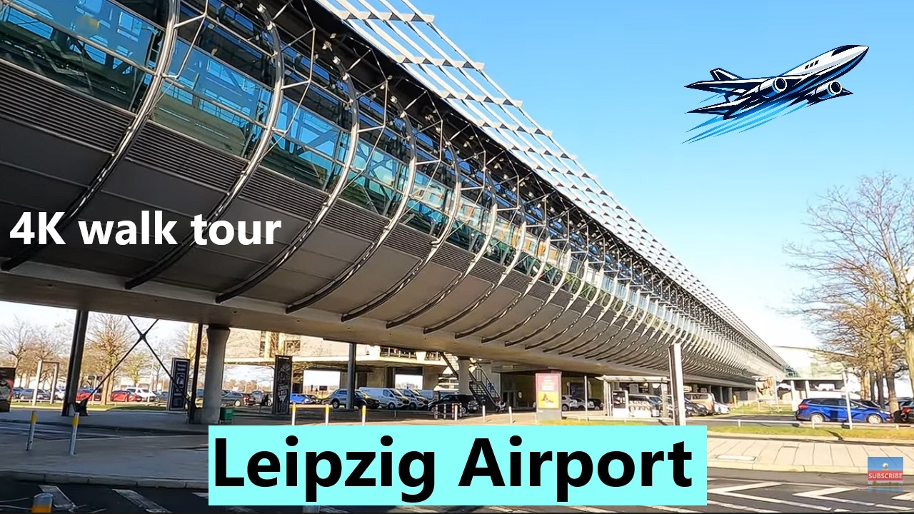 Airport Leipzig-Halle Walk Tour in Germany