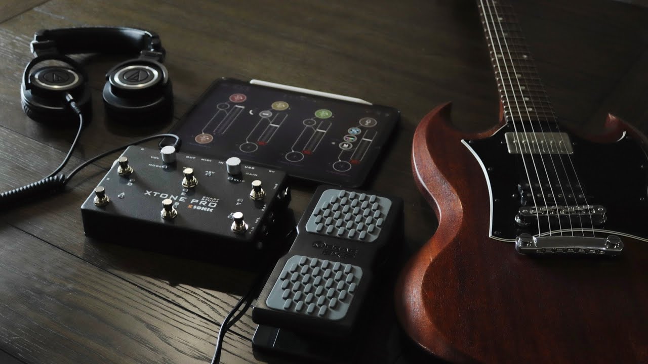 Best iOS Guitar Tone - Xtone Pro + AUM (Demo & MIDI Mapping Tutorial)