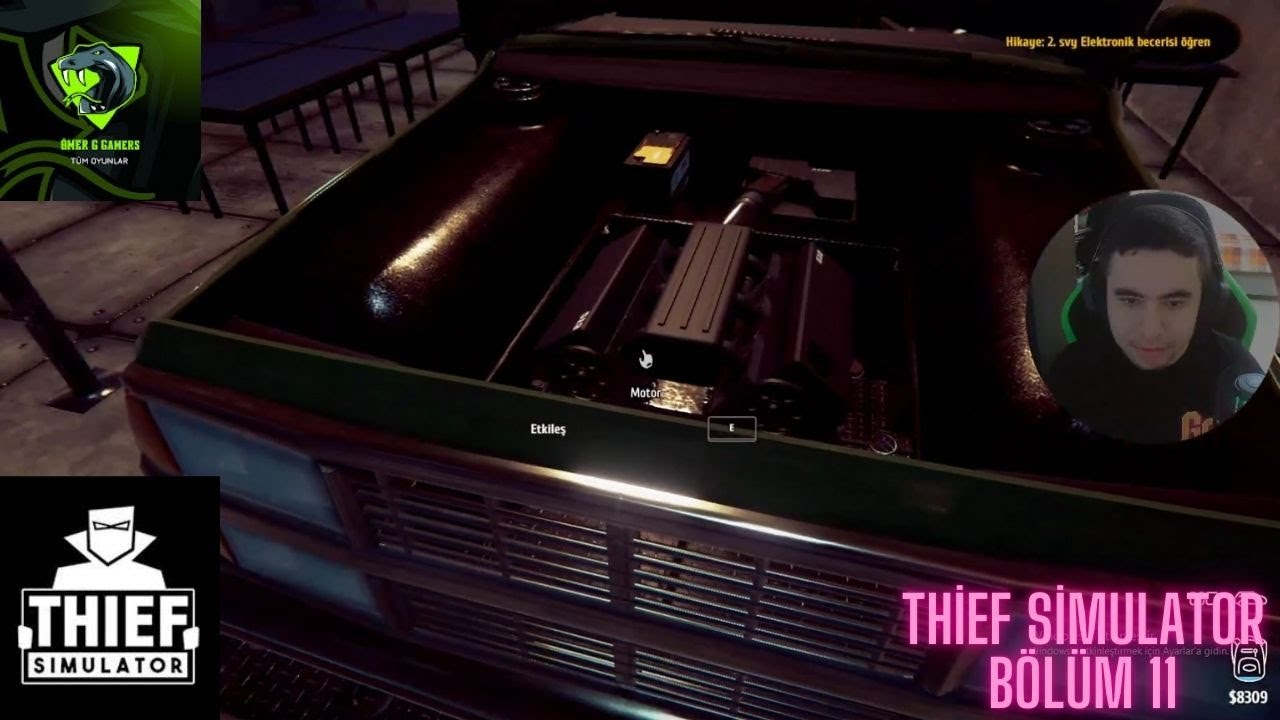 Thief Simulator | Araba Parçalık | Bölüm 12