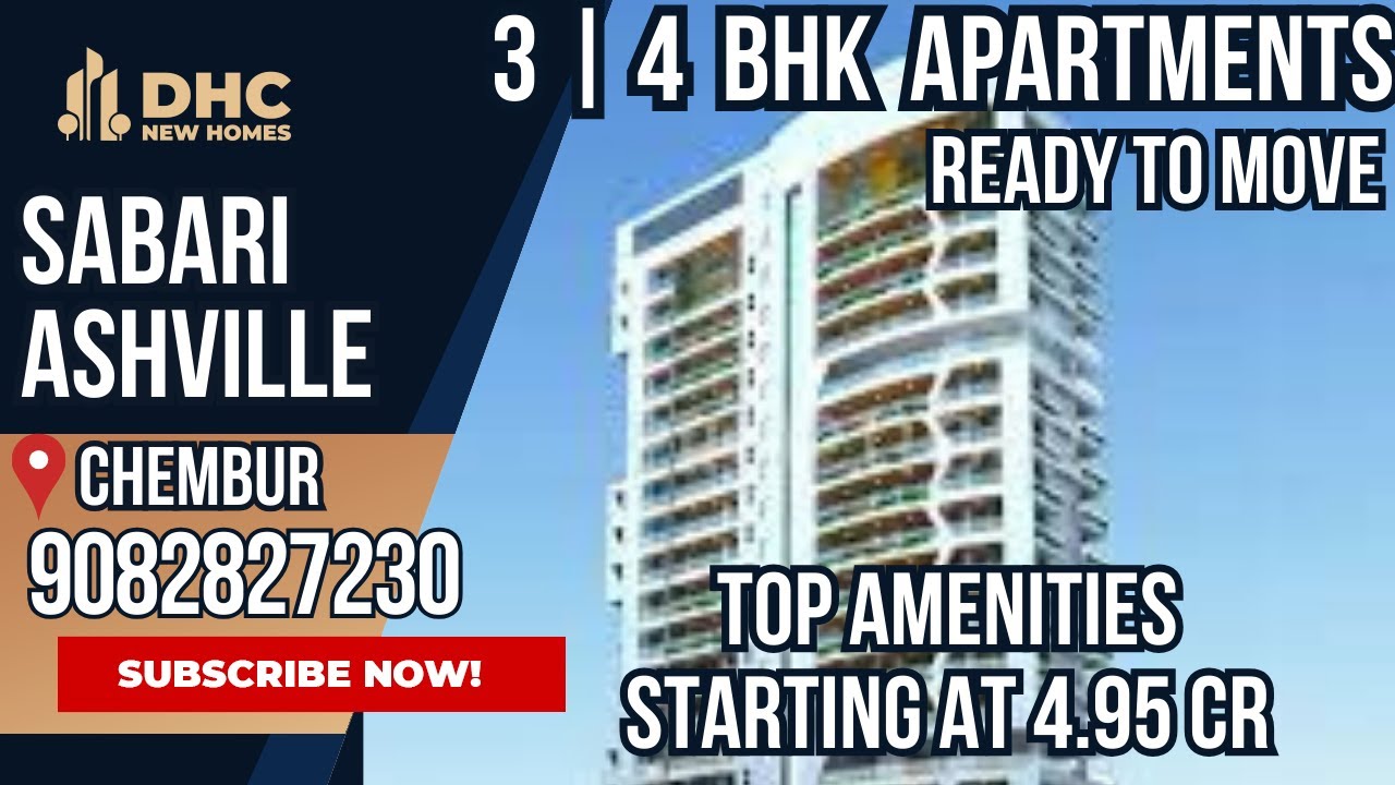 Sabari Ashville in Chembur | #3bhk #1bhk| premium and luxurious living in #chembur #mumbai