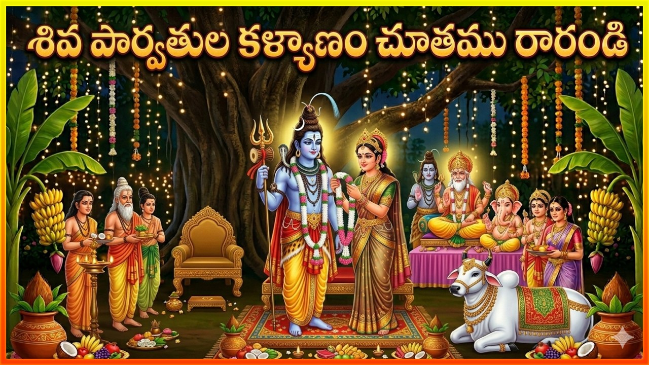 Shiva Parvatula Kalyanam Chothamu Rarandi || Best Devotional Bhajana Song || Lakshminivasa