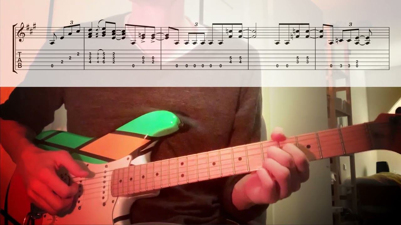 Van Halen - 316 [TABS guitar lesson]