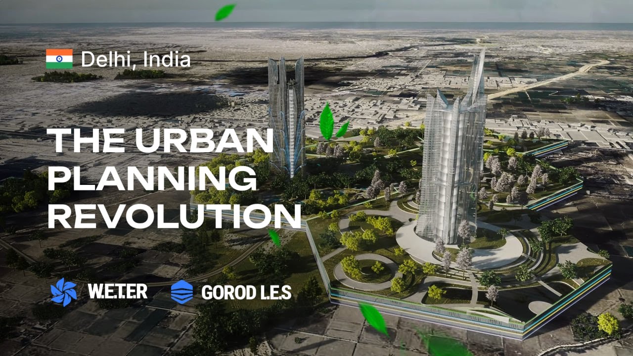 GOROD L.E.S | W.E.T.E.R &ndash; The Urban Planning Revolution in Delhi, India. Logistic Eco System