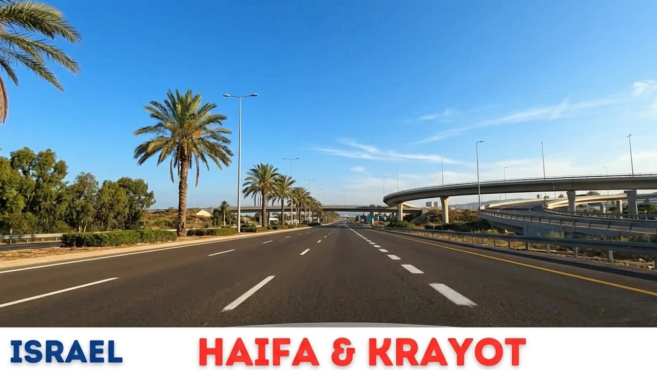 ISRAEL 🇮🇱 Road trip to Krayot (Haifa)