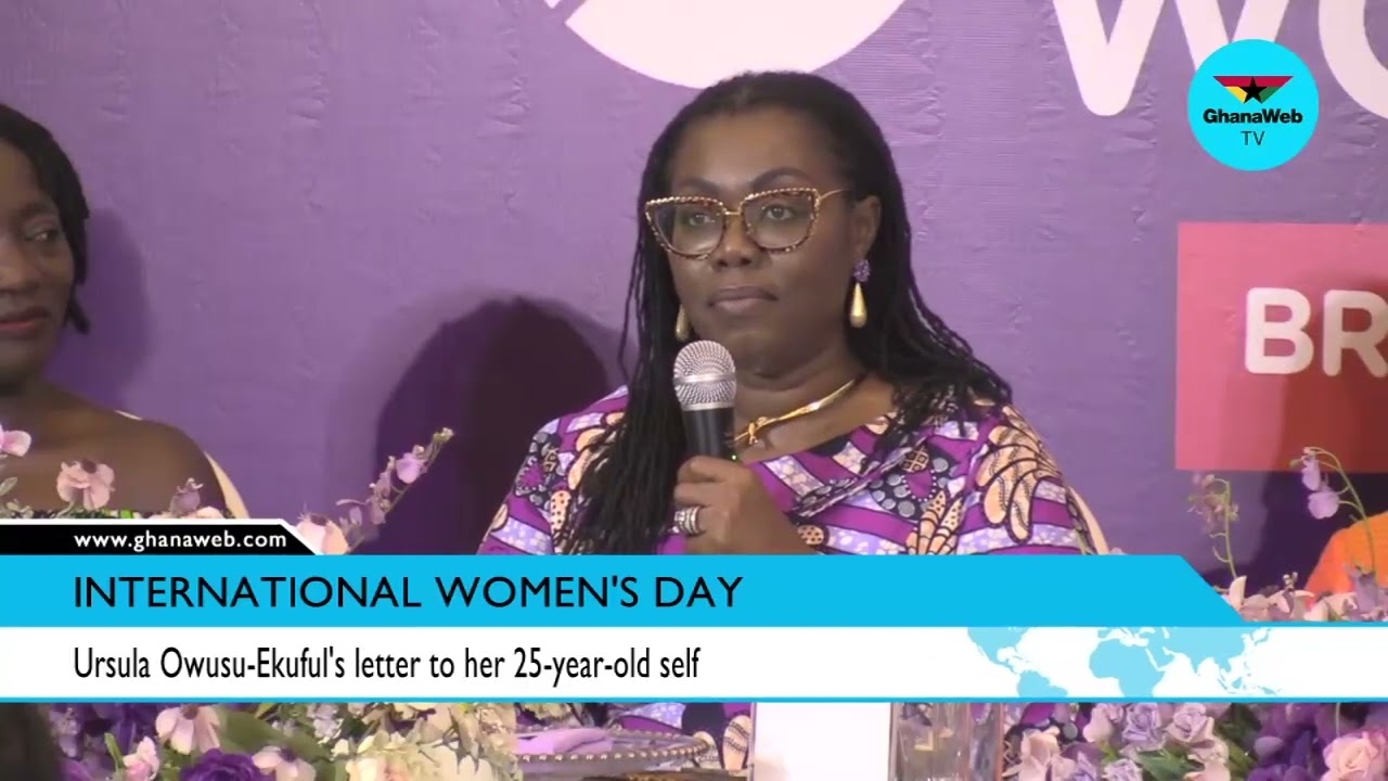 Ursula Owusu Ekuful's letter to her 25-year-old self
