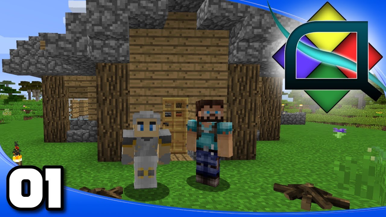 Quantus - Ep. 1: Old Friend, New Adventure | Minecraft Modded Survival Let's Play