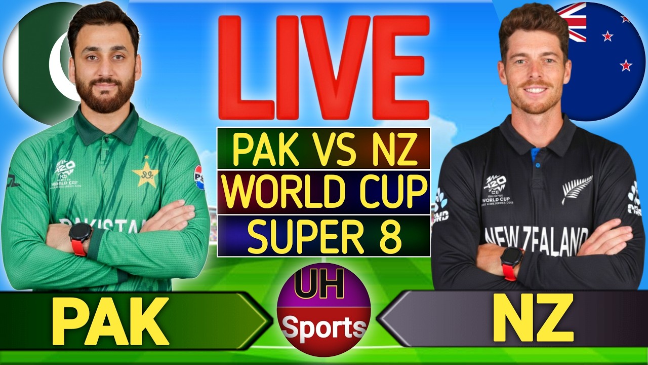 🔴LIVE PAK vs NZ Cricket Live Match Score & Updates, T20 World Cup | T20 Live Cricket Match Today
