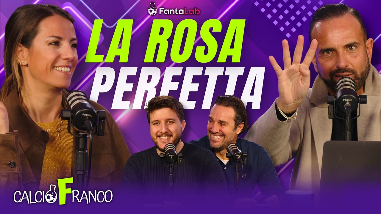 COSTRUIAMO LA ROSA PERFETTA (Più o meno) | Calcio Franco Ep. 24 con Luca Toni e Giulia Mizzoni