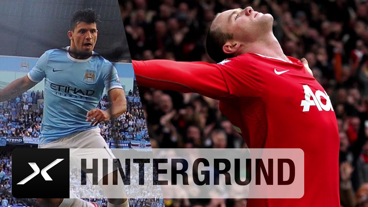Sergio Ag&uuml;ero vs- Wayne Rooney: St&uuml;rmer-Duell Deluxe | Manchester United - Manchester City