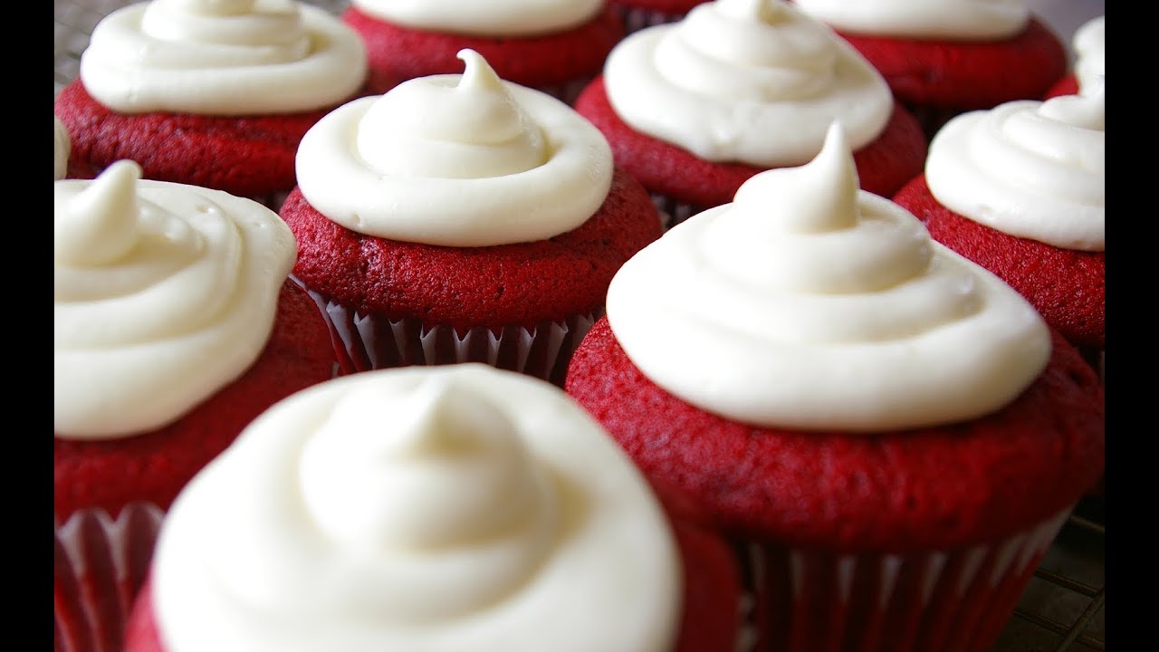 How to Make Red Velvet Cupcakes w/Cream Cheese Frosting - CookwithApril