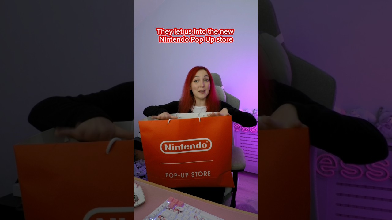 НОВЫЙ Nintendo Pop Up Store в Лондоне. Распаковка трофеев