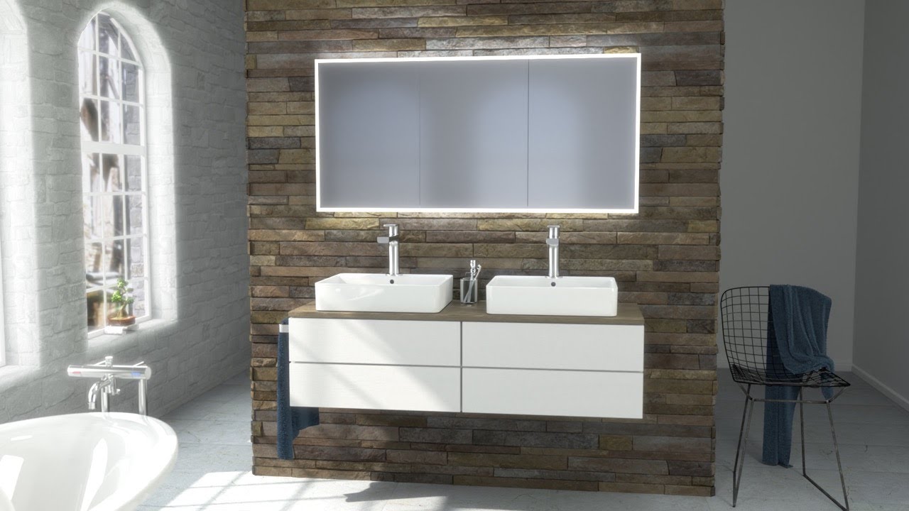 Illuminato 2.0 - Moderne Spiegelschrank Manufaktur