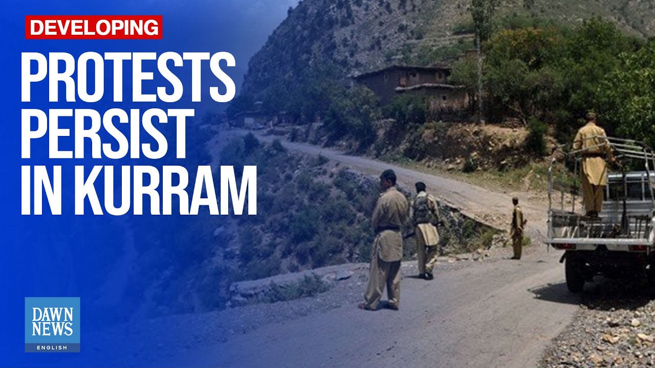 Protest Against Kurram Road Closures Continues | Dawn News English
