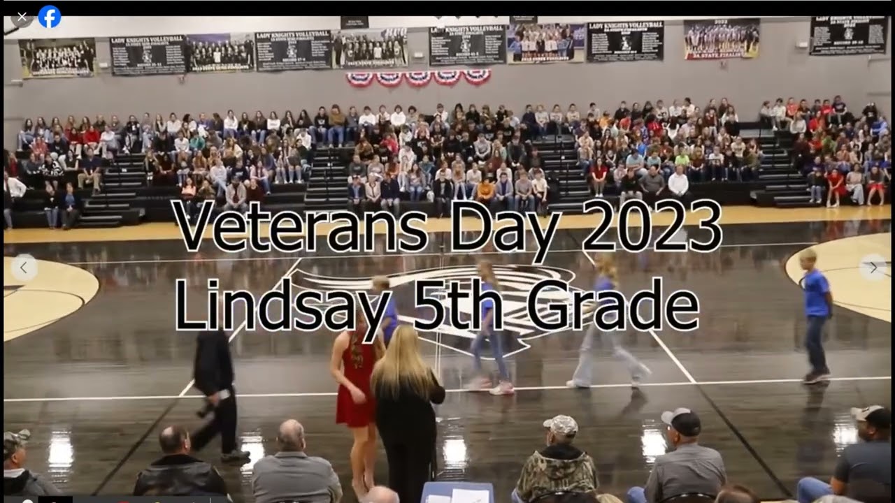 Lindsay Elementary's Veterans Day Program 2023