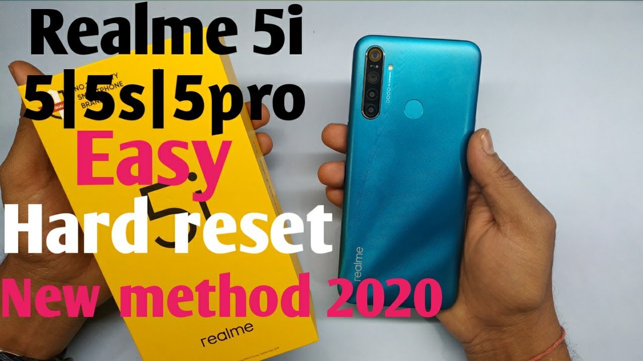 Realme 5i Hard reset|password unlock remove