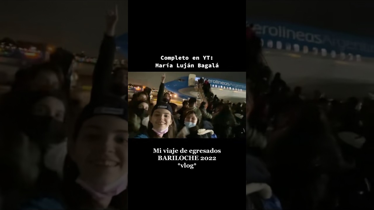 AS&Iacute; FUE MI VIJE DE EGRESADOS A BARILOCHE ☃️