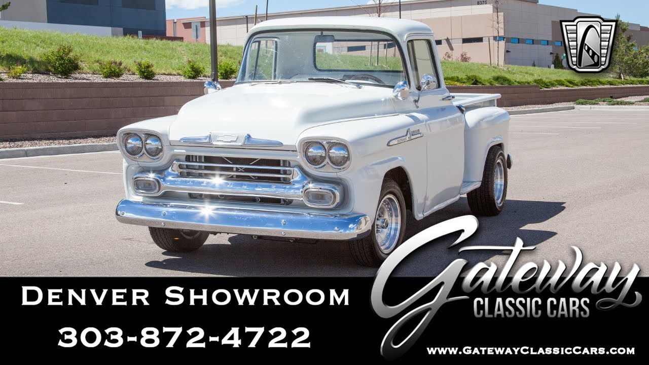 1958 Chevy Apache Stepside Pickup - Denver #547 Gateway Classic Cars