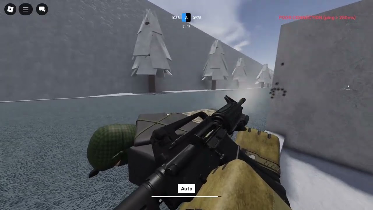 How to blind fire your gun around corners in DEADLINE ROBLOX