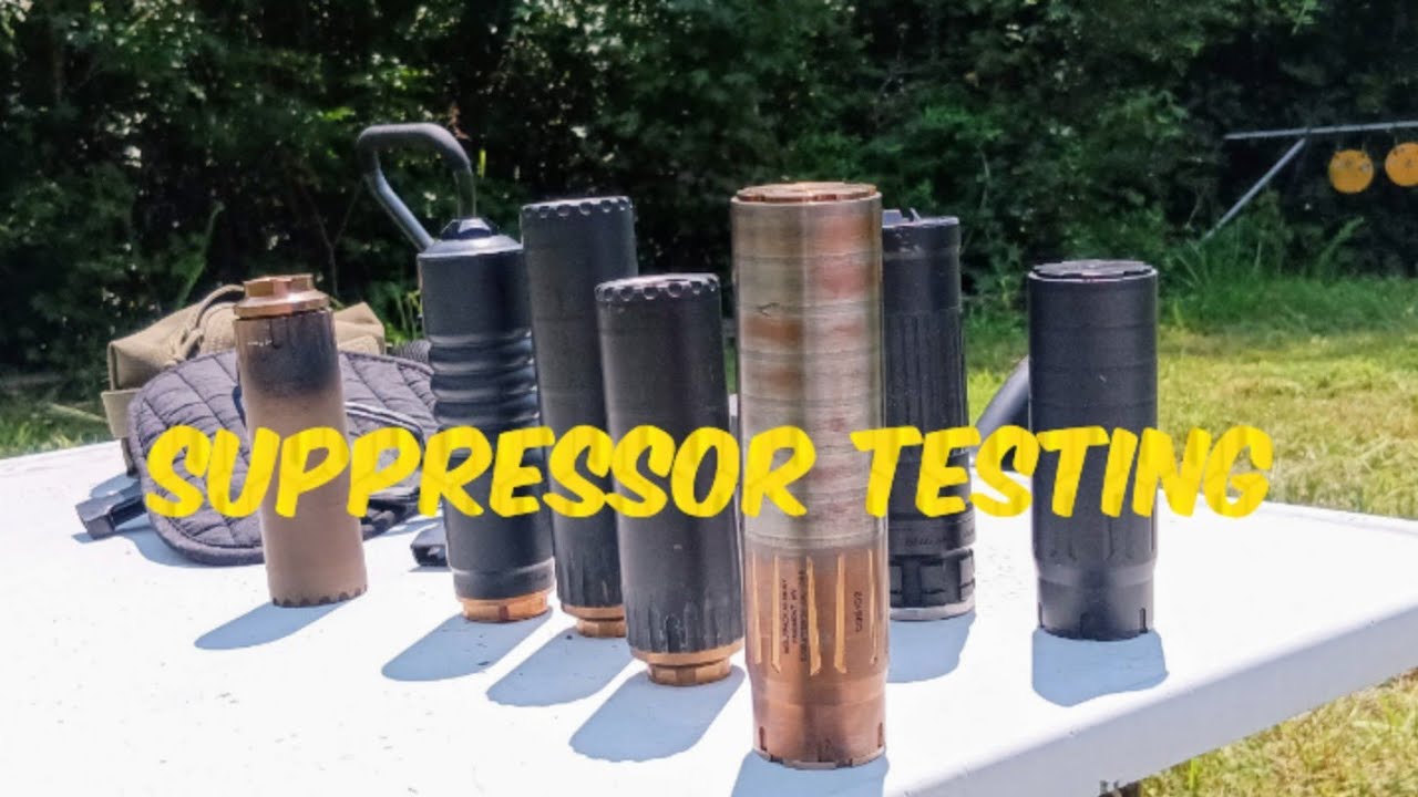 Suppressor testing 