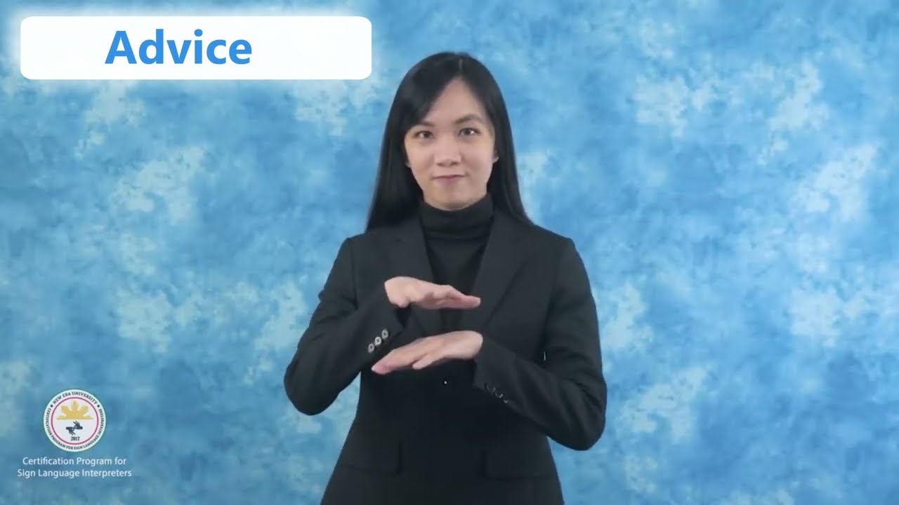 Sign Language Vocabularies Set 1