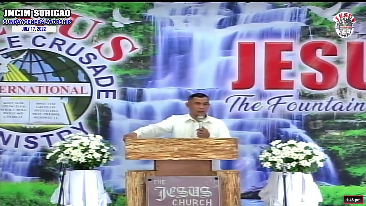 JMCIM Preaching: By Beloved Ordained Preacher Jojo Salino