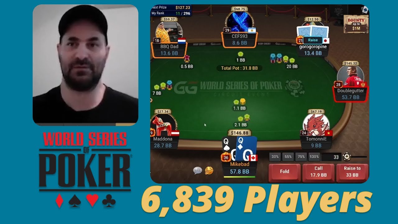 Amateur Crushes Massive WSOP Online Field – GGPoker Highlights